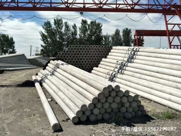 淮南190*10米非预应力水泥电线杆